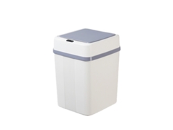 Basurero automático con sensor inteligente de 12 l y tapa estable, estilo sencillo para el hogar.