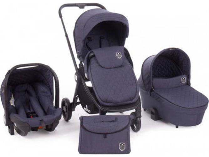Carrito de Bebé Trio KIKKA BOO 3 En 1 Melange (Grupo 0+)