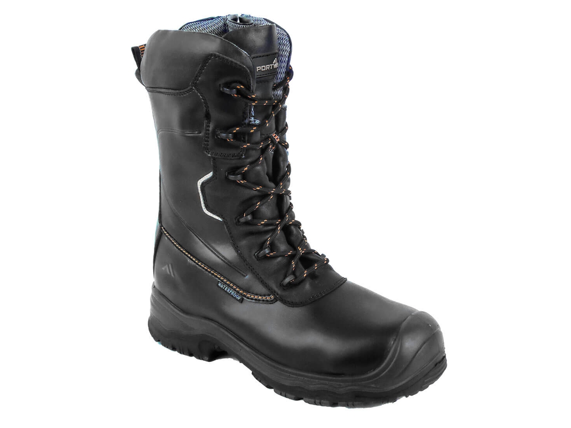 Bota De Seguridad Portwest Compositelite Traction 10" S3 Hro Ci Wr Negro / 47