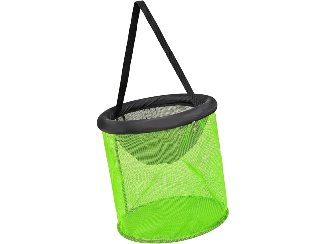 Cesta de pesca flotante plegable de nailon, 25/35 cm SFUSHOS