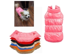 2026-chaleco Impermeable Para Mascotas Rosa Abrigo Exterior Invierno Caliente