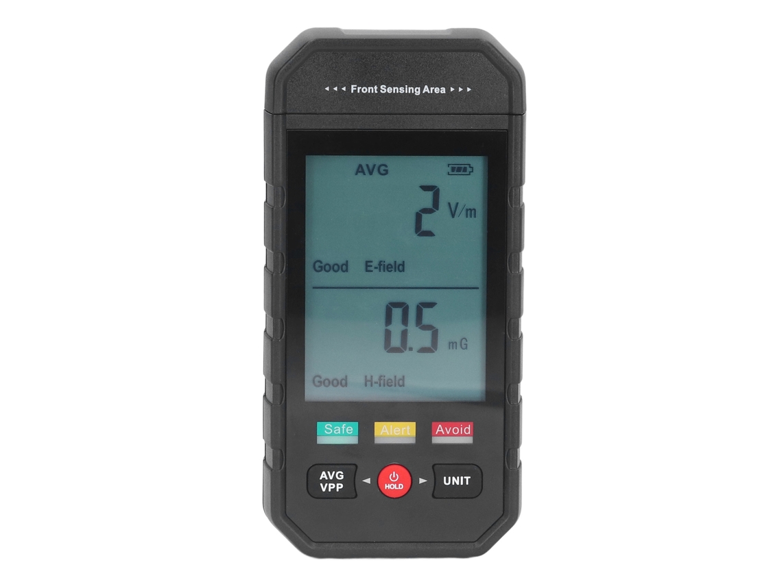 Detector De Radiación Electromagnética (cem) Digital Con Pantalla Lcd Para Inspecciones En El Hogar, La Oficina Y Exteriores - Caza De Fantasmas