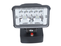 Luz Led De Inundación Súper Brillante Exterior Con Flash Para Batería De Litio Bosch 18v Bat Series