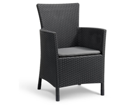 Silla Jardin KETER Gris Plástico