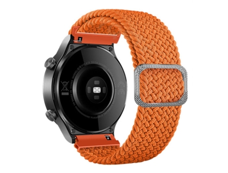 Correa de nailon 20mm para Samsung Galaxy Watch3 41mm/Garmin Forerunner 645/Huawei Watch GT 2 42mm - papaya