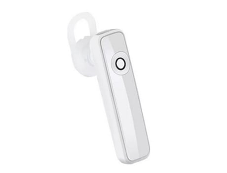 Kit Manos Libres Lx-M165- Teléfono móvil inalámbrico inalámbrico en la oreja blanco V4.1 con micrófono con
