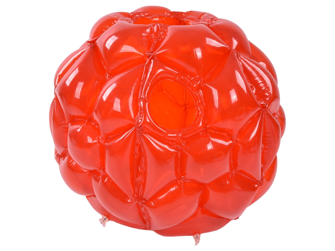 Pelota inflable portátil de 60 cm para juegos familiares.