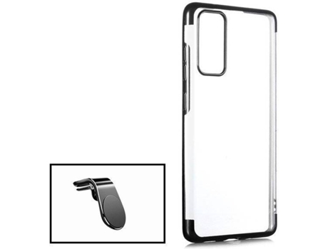 Kit Soporte y Funda Huawei P Smart 2021 PHONECARE Negro