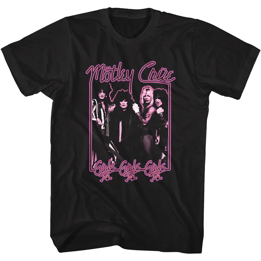 Mötley Crüe — *girls, Girls, Girls* T-shirt Unisex Rockinstone Size:xxxl