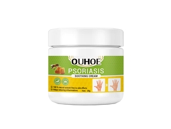 La crema reparadora para la psoriasis de Ouhoe alivia el picor y el enrojecimiento.
