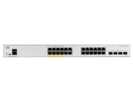 Switch CISCO Catalyst C1000-24Fp-4X-L Network Managed L2 Gigabit Ethernet 10/100/1000 Power Over Ethernet Poe Gray