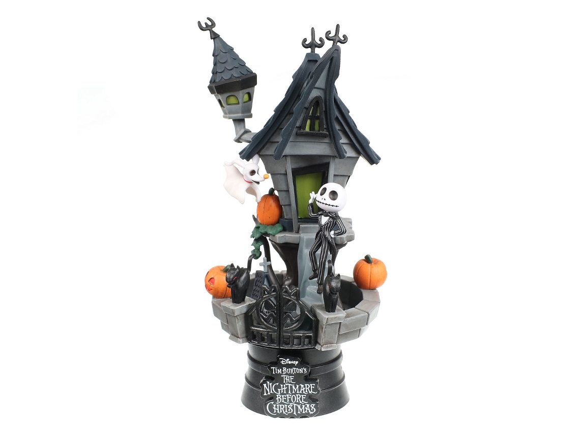 Figura Diorama Casa Encantada de Jack Nightmare Before Christmas Disney 15 Cm