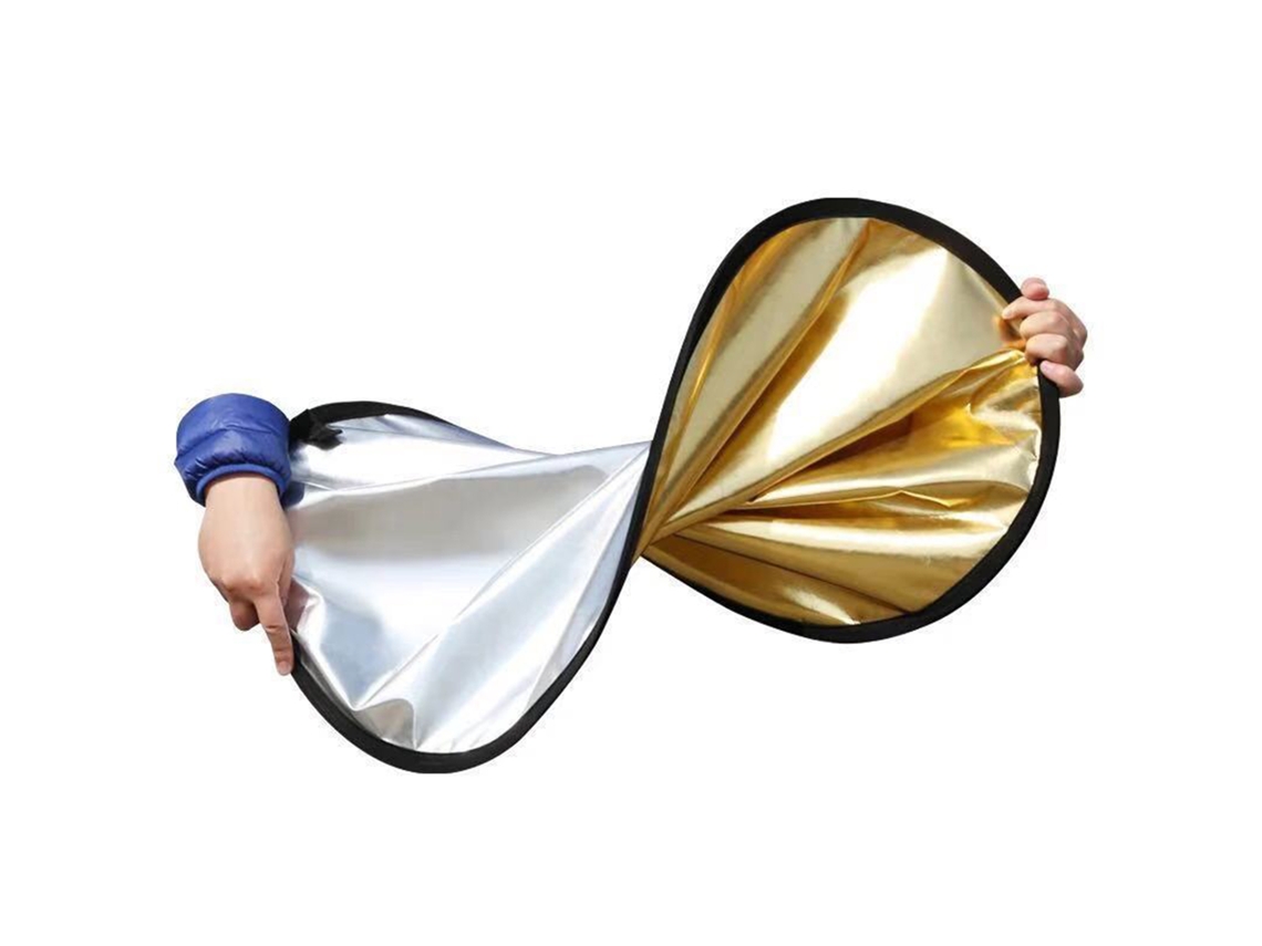 Refletor redondo dobrável BJ-30cm para acessórios de iluminação de estúdio de fotografia e vídeo
