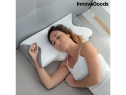 Almohada Cervical Viscoelástica con Contorno Ergonómico Conforti (62 x 36 x 14 cm)