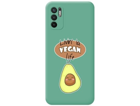 Carcasa Xiaomi Redmi Note 10 5G TUMUNDOSMARTPHONE Silicona Líquida Dibujos Verde