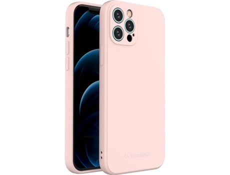 Carcasa iPhone 12 y 12 pro LMOBILE Rosa