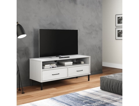Mueble De Tv VIDAXL Blanco Madera (106x40x46.5 )