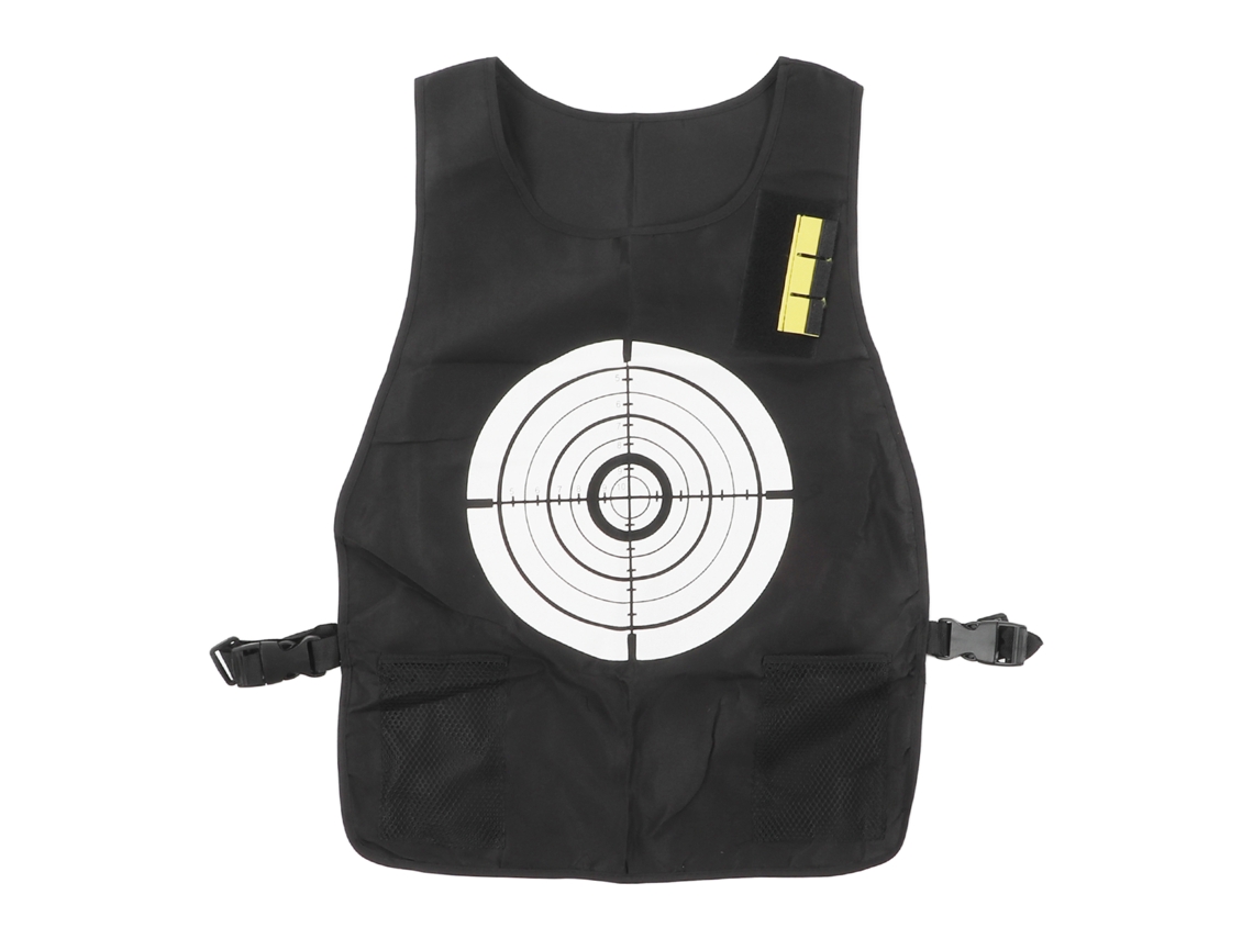 Chaleco Táctico De Doble Cara Activado Por Agua Para Juegos De Guerra Acuáticos Para Adultos Y Niños, Talla Mediana.
