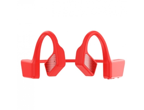 Auriculares Bluetooth K08 5.0 Estéreo de conducción ósea Inalámbrico Verdadero a prueba de agua Rojo
