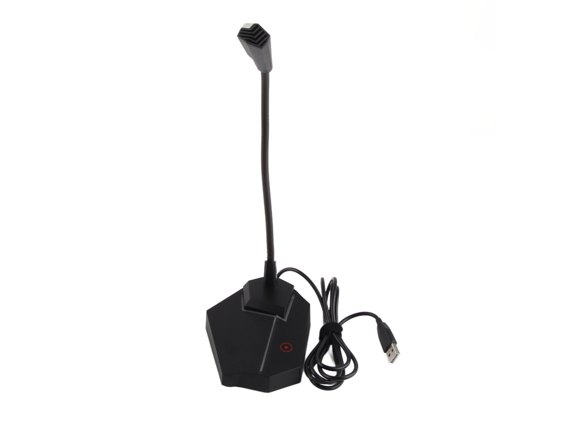 Micrófono de escritorio USB con cuello de cisne para ordenador, micrófono de condensador con cuello de cisne para PC