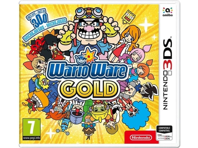 Juego Nintendo 3DS Wario Ware Gold