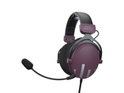 Auriculares Para Juegos Dark Project Hs4 Micrófono Desmontable Estructura Metálica 3,5 Mm