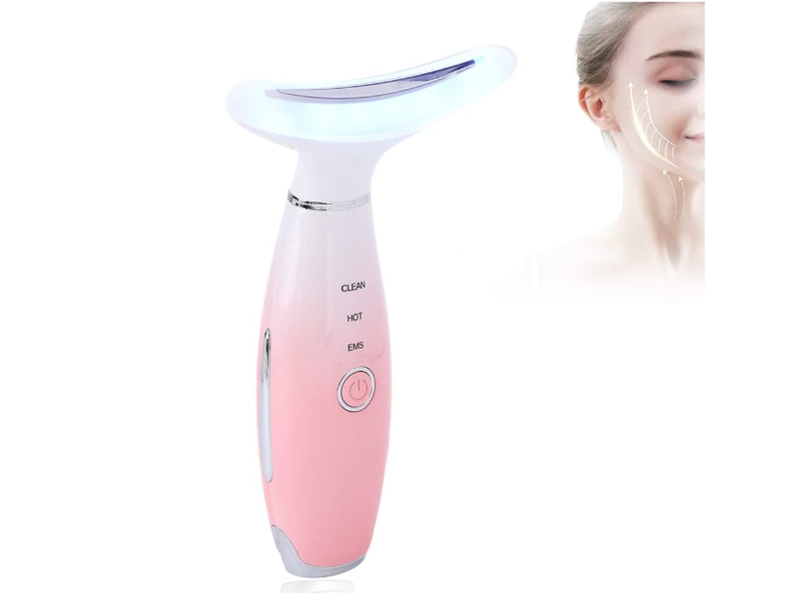 Máquina Tonificadora de Cuello YIZHOOD ELP803 Rosa