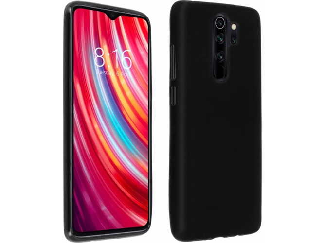 Carcasa Xiaomi Redmi Note 8 Pro AVIZAR TPU-FR-BK-N8P Negro