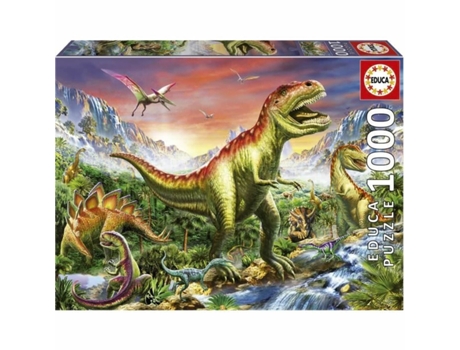 Puzzle Educa Dinosaurios 1000 Piezas