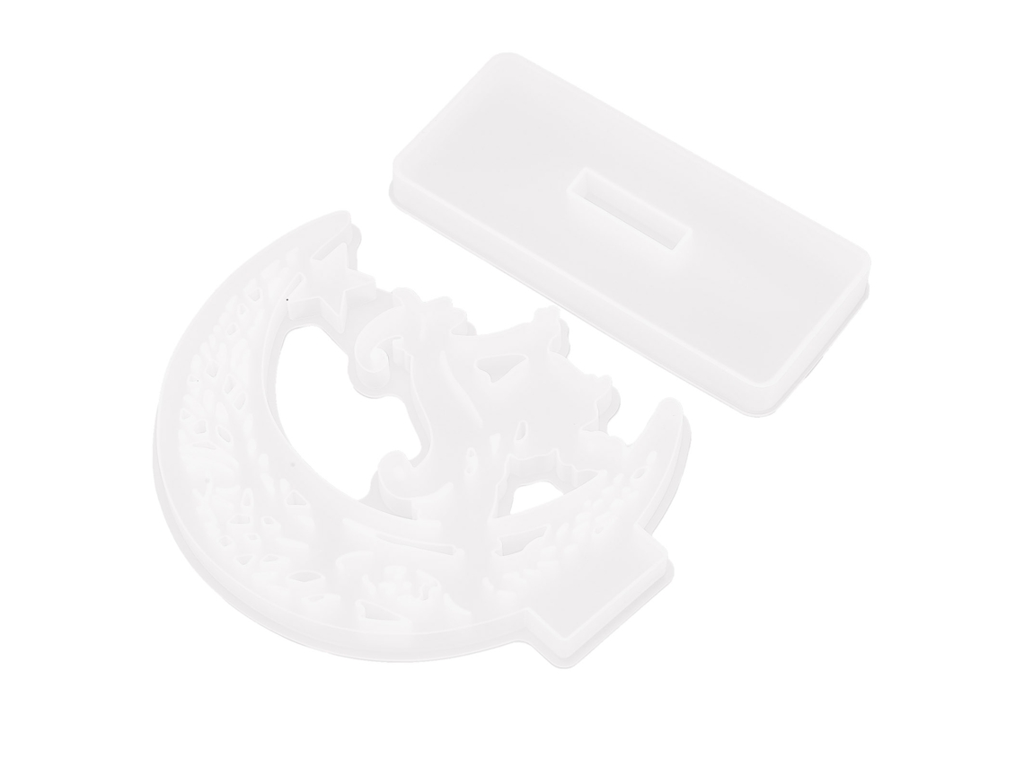 Molde De Silicona De Bruja De Halloween Para Hacer Tú Mismo, Ecológico, Reutilizable, Antiadherente, Perfecto Para Regalos.