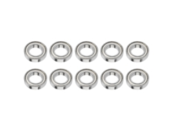 10 Rodamientos De Bolas De Ranura Profunda 6903zz Sellados Con Goma, 17 Mm X 30 Mm X 7 Mm