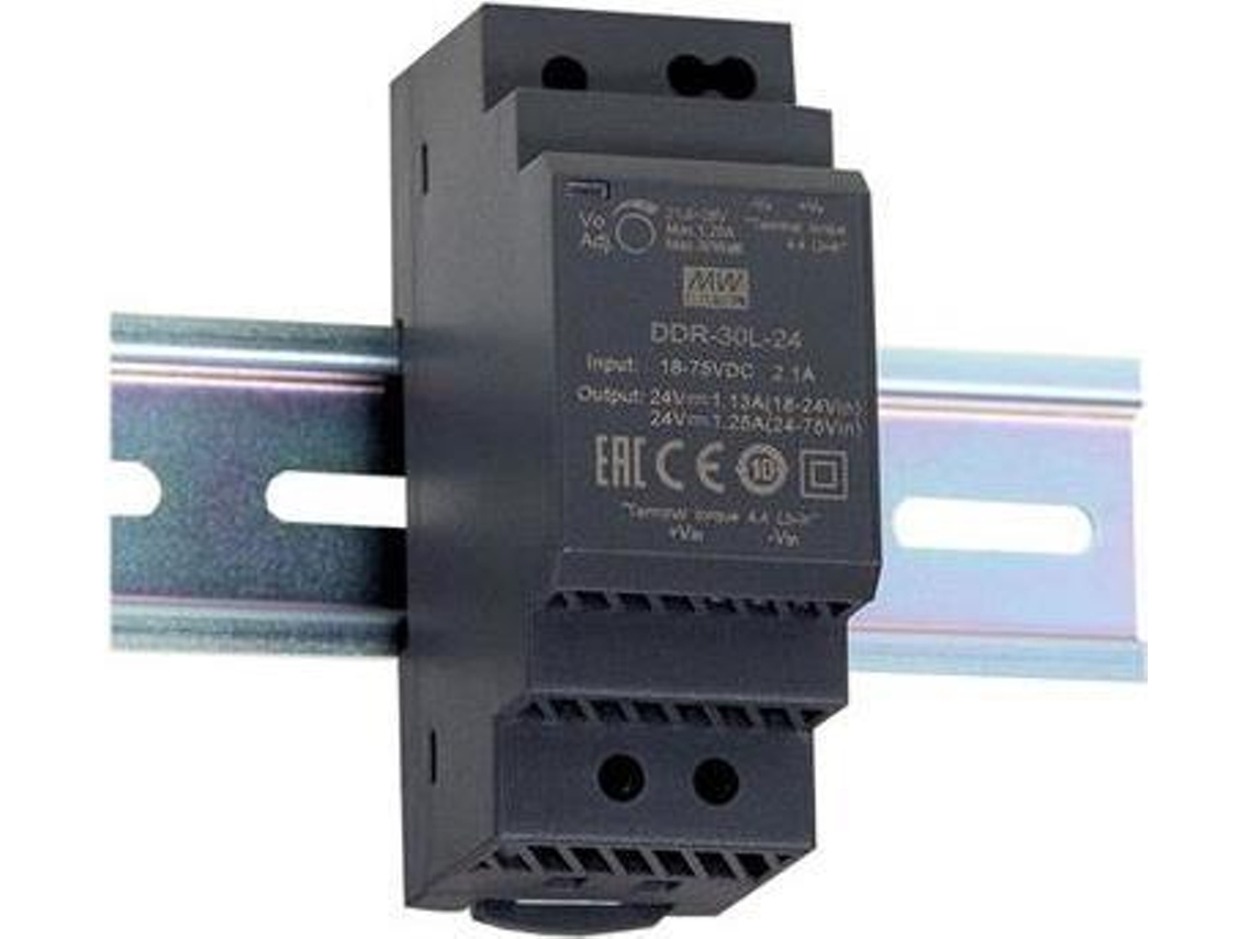 Convertidor de voltaje de fuente de alimentación DDR 30G 12 de 30 W Mean Well (DDR 30G 12)