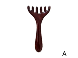 Peine de masaje de dientes anchos, peine de madera para el cuidado del cuero cabelludo, peine de sándalo, buen regalo, tienda Jinyubo