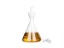 Aceitera De Vidrio ORBEGOZO Capacidad 1000Ml Boquilla Extraíble Diseño Antigoteo.