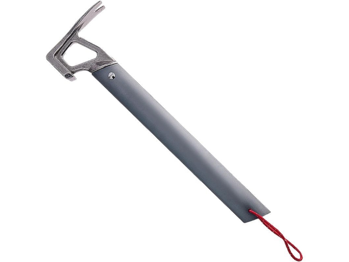 Martillo Ligero Multifuncional De Aluminio Para Estacas De Tiendas De Campaña Con Bolsa De Transporte Para Acampar Al Aire Libre.