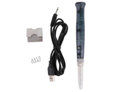 Set De Soldador Eléctrico Usb Termostático 3 Marchas Herramienta Manual De Mantenimiento Electrónico