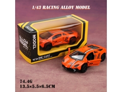 Modelo De Coche De Aleación Realista A Escala 1/43 Con Mecanismo De Retroceso, Juguete Para Niños.