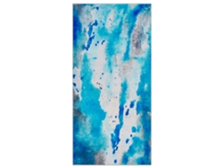 Alfombra de pelo corto BELIANI Bozat de Poliéster Azul 80x150