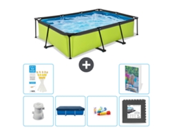 Exit-toys Piscina Exit Retangular - 300x200x65 Cm - 7-peças S317