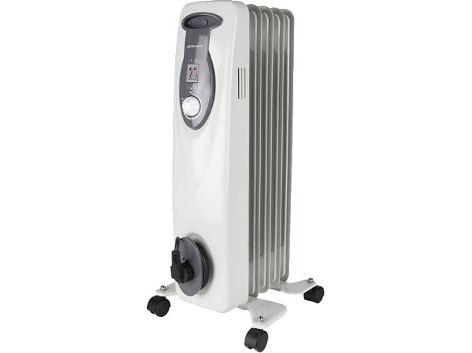 Radiador Aceite Orbegozo 1000 de 1000w ra100e modular 5 ra1000e