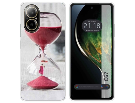 Funda Diseño Reloj para Realme C67 4G TUMUNDOSMARTPHONE Silicona Multicolor