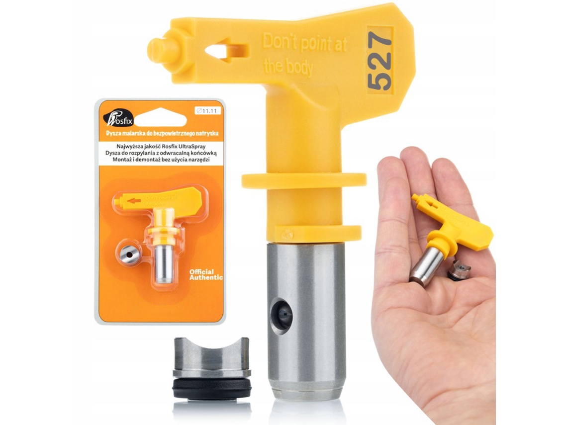 Boquilla pulverizadora Ultra Spray 527 – Alta precisión | 25 cm de ancho | Para pintura exterior