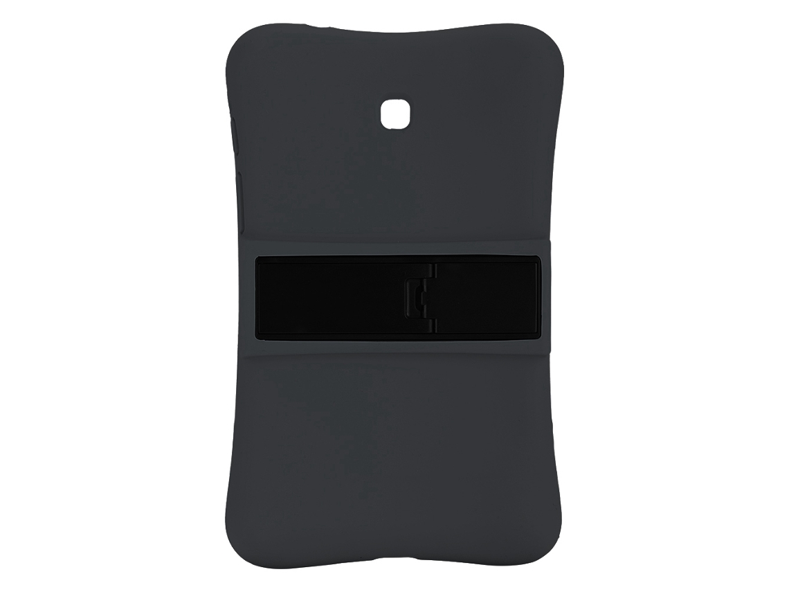 Funda protectora para tableta con protección contra golpes y soporte ajustable.