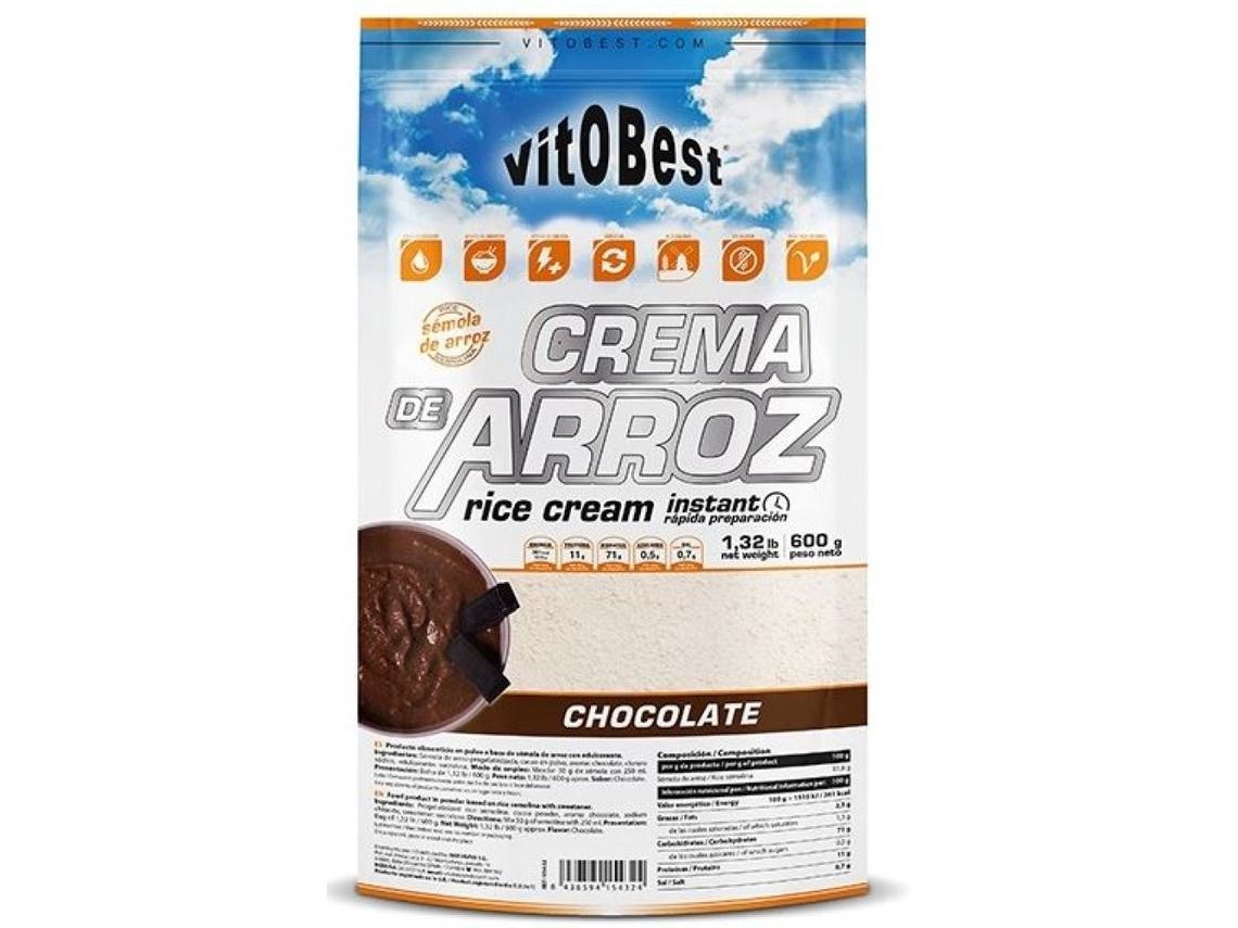 Crema de arroz 600 Gr Chocolate
