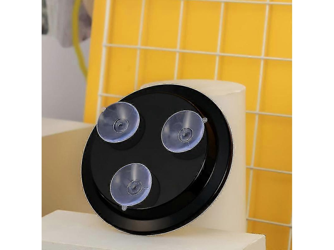 Rebe-espejo De Maquillaje 20x De Aumento Con 3 Ventosas Herramientas De Cosmética Material Vidrio 1 Pieza Negro