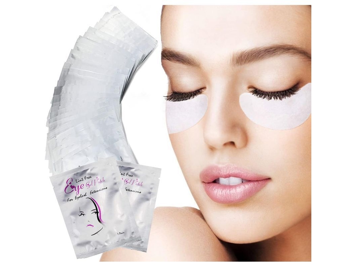 Almohadillas De Gel Para Ojos, 50 Unidades, Para Extensiones De Pestañas, Sin Encrespamiento, Para Uso Profesional Y Personal En Salones De Belleza.