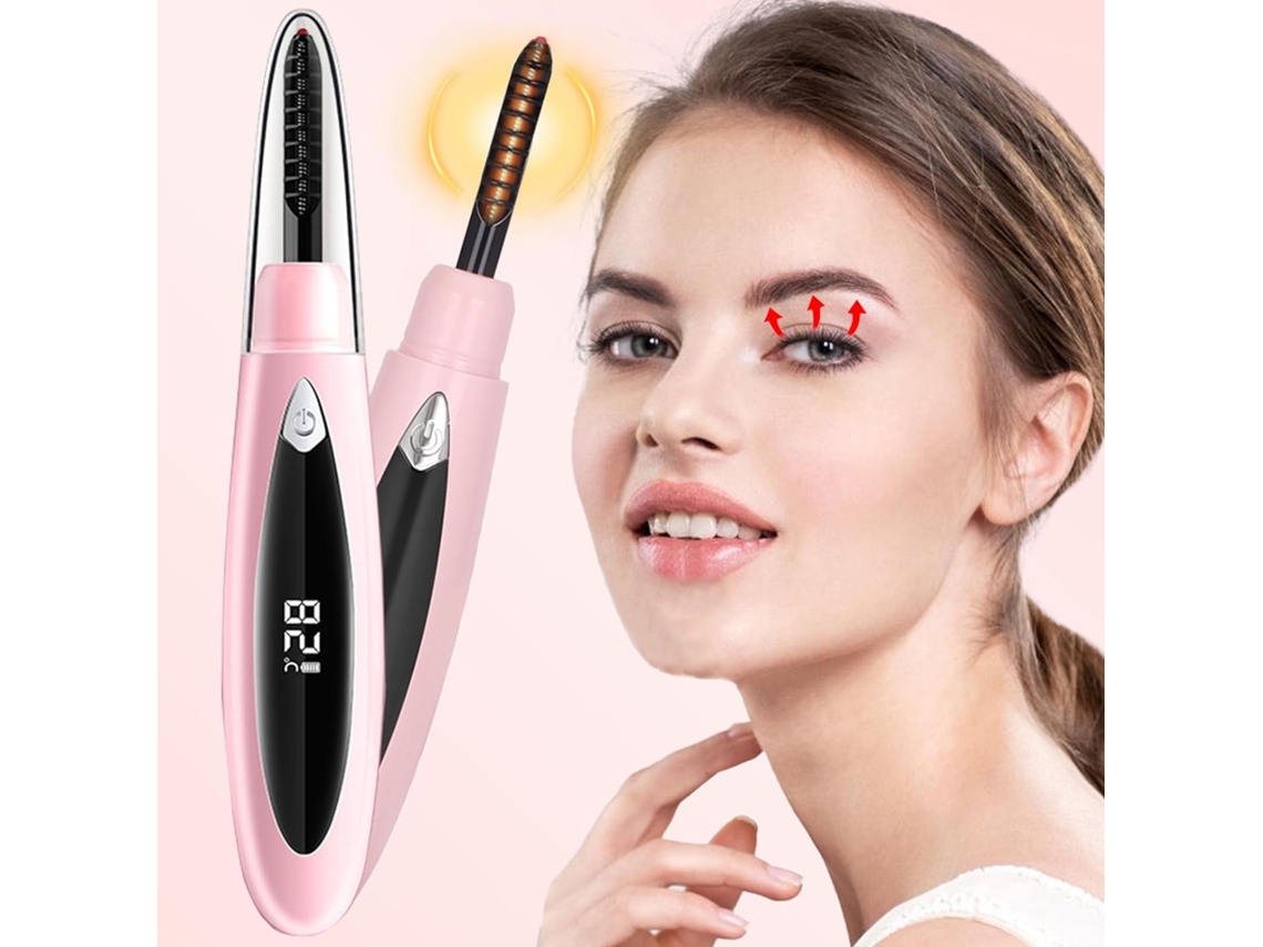 Rizador De Pestañas Calentado Para Mujer, Rizador De Pestañas Calentado Eléctrico Profesional, Herramientas De Maquillaje Para Niñas