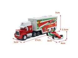 Set takara tomy pixar car 3 jackson mack uncle truck 1:55 diecast metal car model toy boy christmas gift