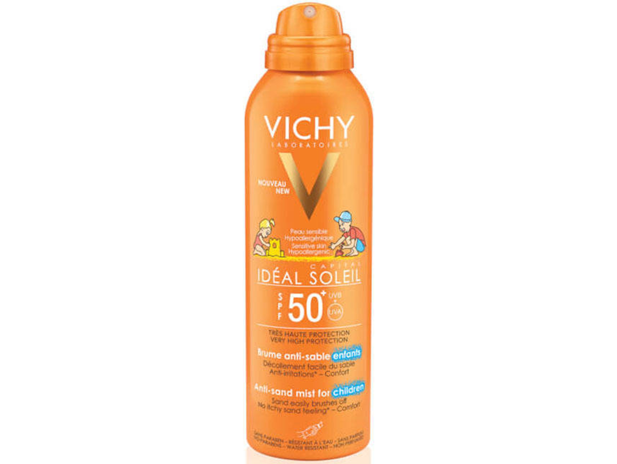 Bruma Anti-arena Para Niños Spf 50+ Idéal Soleil - 200 Ml