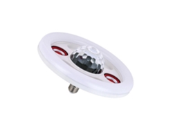 Lámpara LED RGB Neoglint para música con cambio de color, altavoz Bluetooth, bombilla de ambiente E27 con control remoto Yunzii
